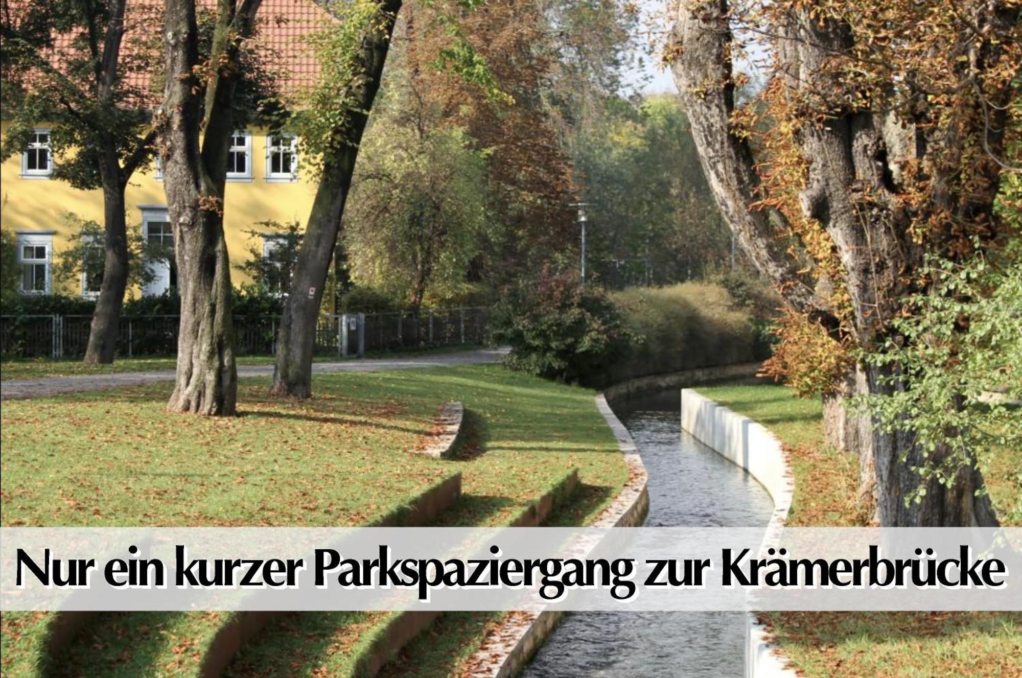 Stadtperle Am Plaetschernden Wasser - 50M2 2R Malerische Fewo In Top Lage Érfurt Exterior foto